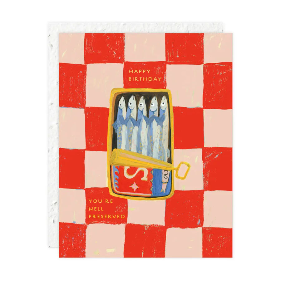 Plantable! | Sardines Birthday Card