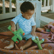 Load image into Gallery viewer, Crochet Rattle | Cactus
