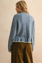Load image into Gallery viewer, Ruffled Cardigan
