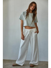 Load image into Gallery viewer, French Terry Wide Leg Pants
