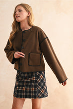Load image into Gallery viewer, Pattern Stitched Jacket
