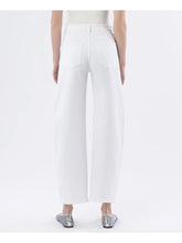 Load image into Gallery viewer, Optic White Panel Barrel Jean

