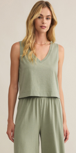 Load image into Gallery viewer, Sloane V-Neck Top | Avocado
