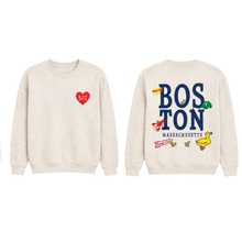 Load image into Gallery viewer, Boston Icon Sweatshirt | Oatmeal
