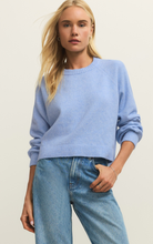 Load image into Gallery viewer, Coming Up Cozy Sweater | Blue Light
