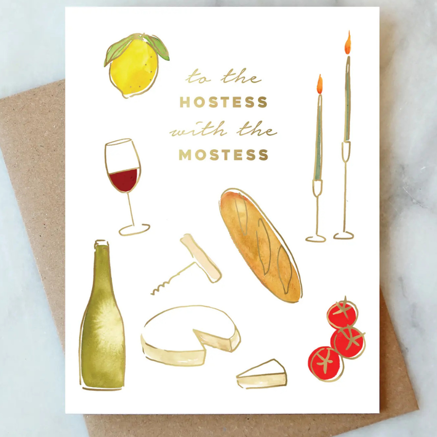 Hostess Thank You Card