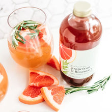Load image into Gallery viewer, Cocktail/Mocktail Mixer | Grapefruit + Rosemary

