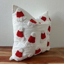 Load image into Gallery viewer, Hand Knit Santa Hat Pillow Cover
