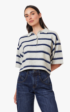 Load image into Gallery viewer, Charlie Striped Rugby Polo
