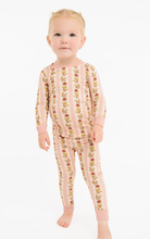 Load image into Gallery viewer, Bamboo 2pc Set | Vintage Floral Stripe
