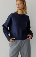 Load image into Gallery viewer, The Asher Sweater | Navy

