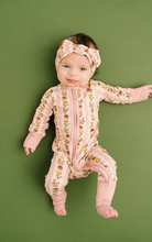 Load image into Gallery viewer, Bamboo Sleeper | Vintage Floral Stripe
