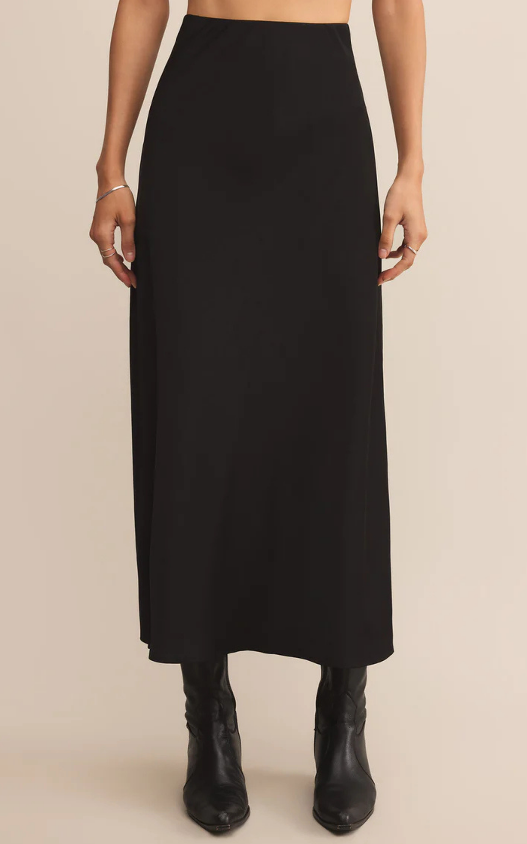 Izabel Luxe Satin Skirt
