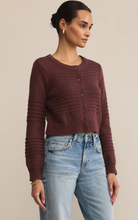 Load image into Gallery viewer, Between the Lines Cardigan | Sandalwood
