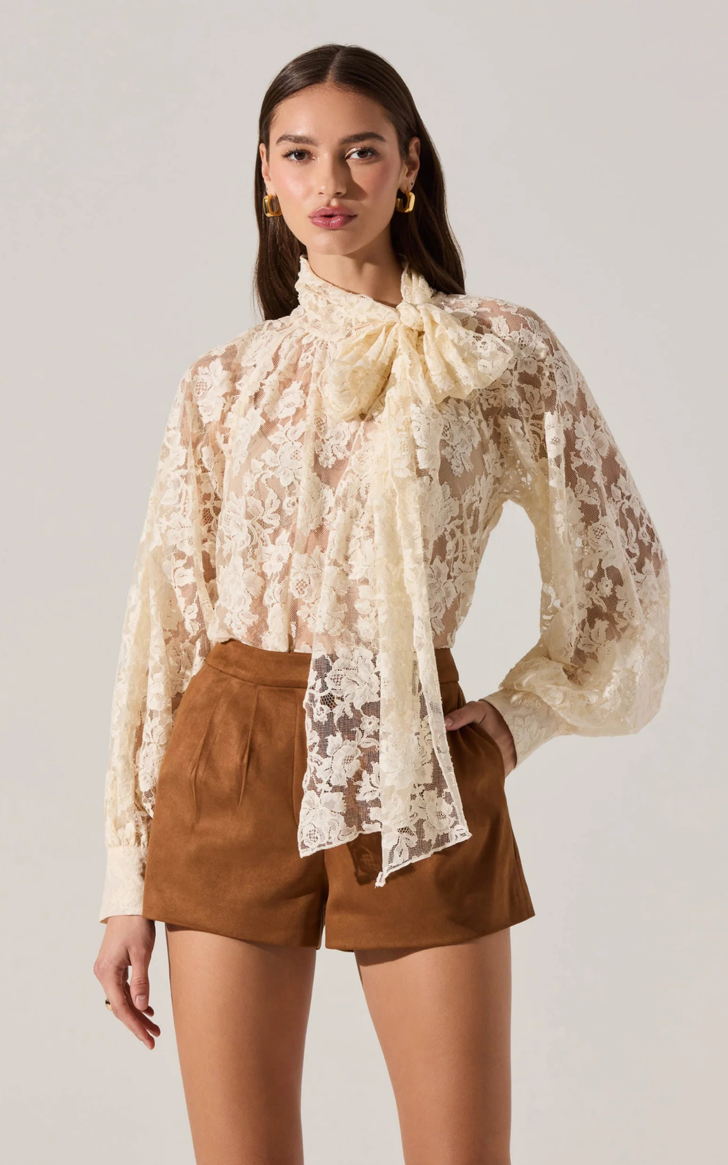 ASTR | Jude Faux Suede Shorts