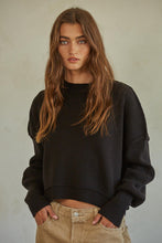 Load image into Gallery viewer, Leda Pullover | Black
