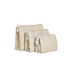 Load image into Gallery viewer, Roadie Pouch | Large | Gingham Khaki
