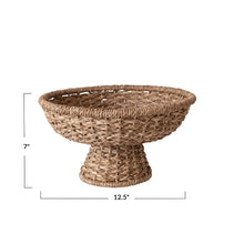 Load image into Gallery viewer, Bankuan + Rattan Footed Bowl
