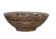 Load image into Gallery viewer, Woven Vine &amp; Metal Basket | 2 Sizes
