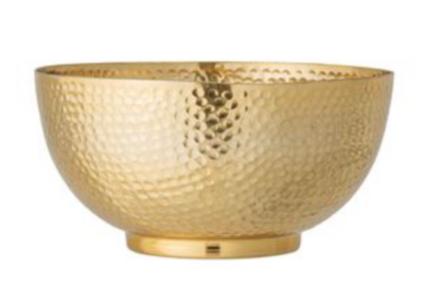 Gold Hammered Bowl
