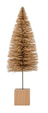 Load image into Gallery viewer, Sisal Bottle Brush Trees | Cream
