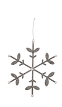 Load image into Gallery viewer, Jewel Snowflake Ornament | 3 Styles
