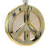 Load image into Gallery viewer, Peace Sign Ornament | 2 Colors
