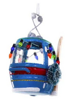 Load image into Gallery viewer, Ski Slope Gondola Ornament | 3 Styles
