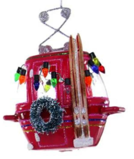 Ski Slope Gondola Ornament | 3 Styles