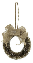 Load image into Gallery viewer, Sisal Wreath Ornament  | 2 Colors
