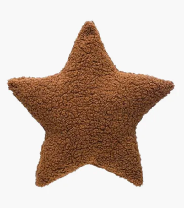 Sherpa Star Pillow | 2 Colors