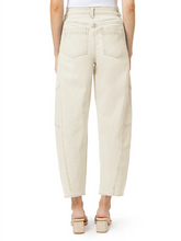 Load image into Gallery viewer, Evie Cropped Barrel Jean | Oat
