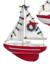 Load image into Gallery viewer, Red Sailboat | 2 Styles

