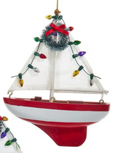 Load image into Gallery viewer, Red Sailboat | 2 Styles
