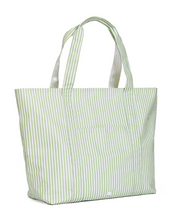 Load image into Gallery viewer, Jumbo Tote | Stripe Sage
