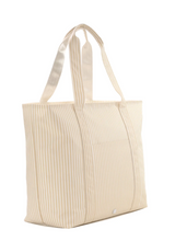 Load image into Gallery viewer, Jumbo Tote | Stripe Sand

