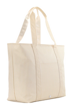 Load image into Gallery viewer, Jumbo Tote | Stripe Sand
