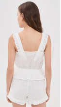 Load image into Gallery viewer, BLANKNYC | Daisy Daze Eyelet Tank Top
