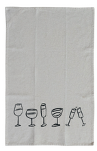 Load image into Gallery viewer, Cheers Printed Tea Towel | 2 Styles
