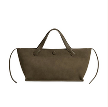 Load image into Gallery viewer, Jill Recycled Vegan Suede Tote Bag
