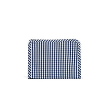 Load image into Gallery viewer, Roadie Pouch | Medium | Gingham Navy
