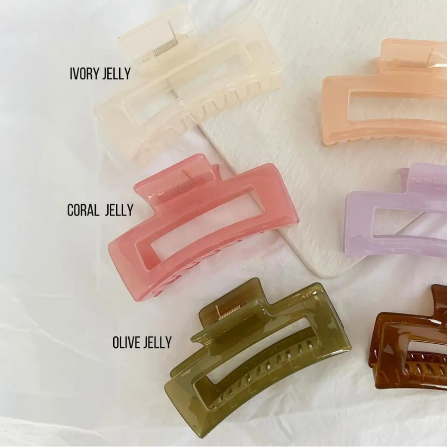 Betty Jelly Clip | Coral