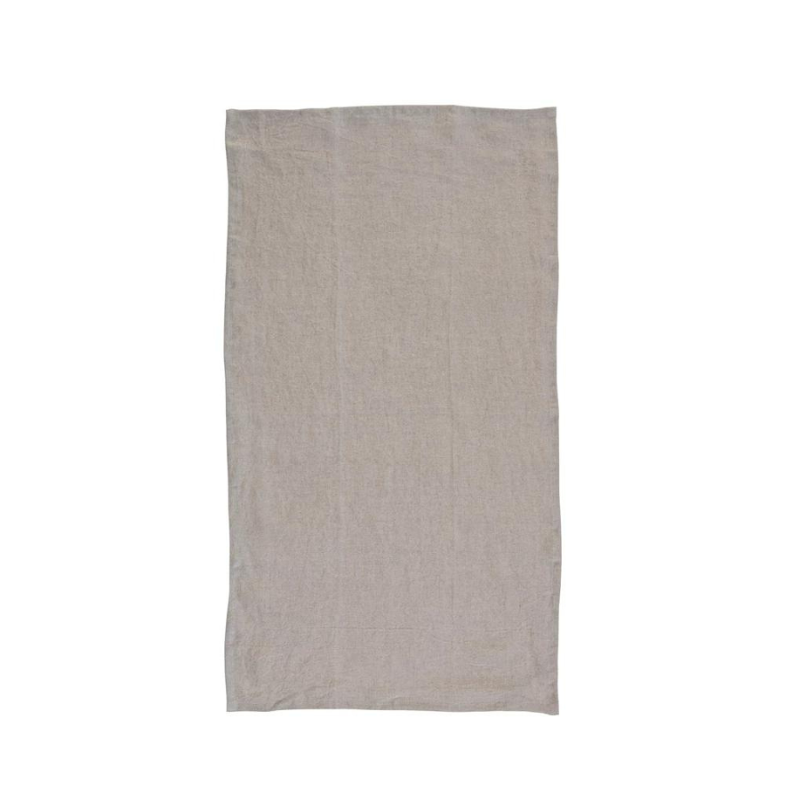 Stonewashed Linen Tea Towel | Natural