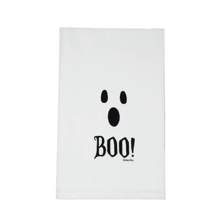 Boo Halloween Tea Towel