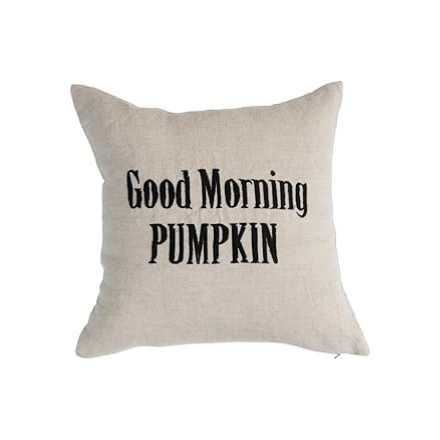 Good Morning Pumpkin Pillow