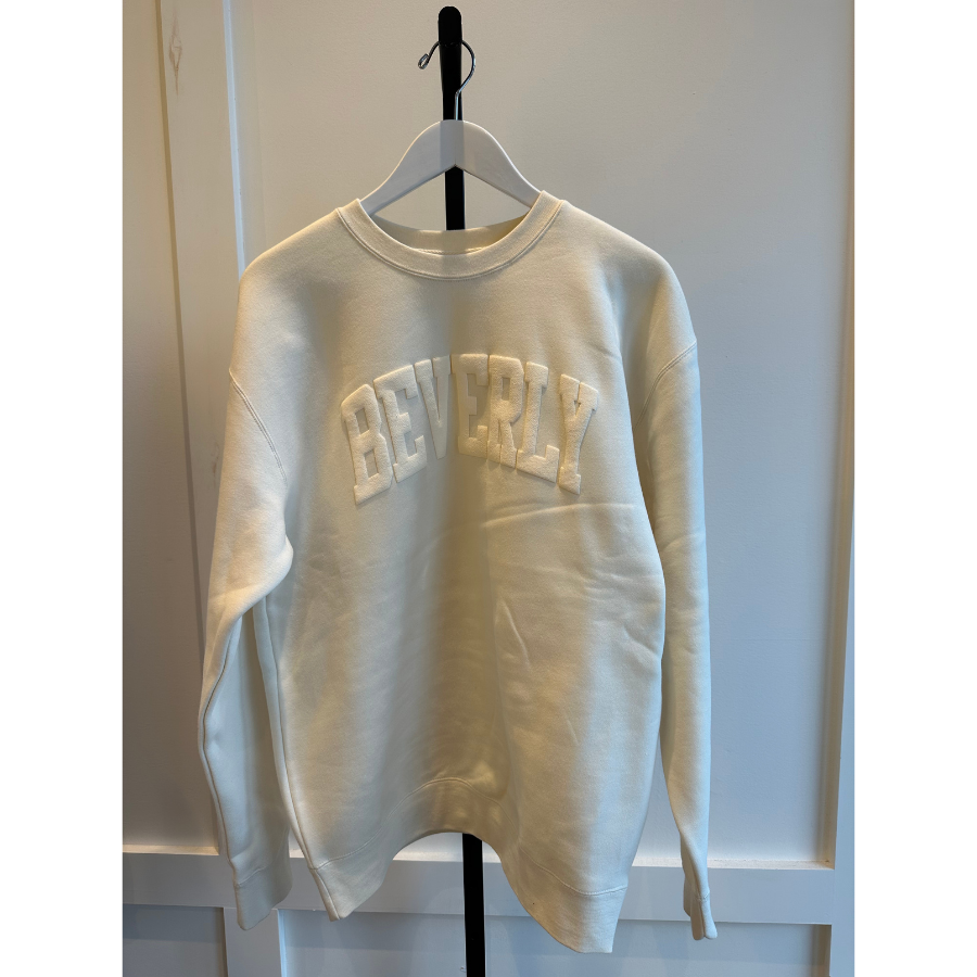Beverly Puff Sweatshirt | Bone