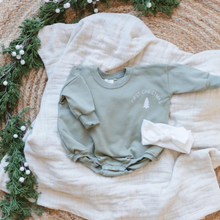 Load image into Gallery viewer, My First Christmas Oversized Sweatshirt Romper
