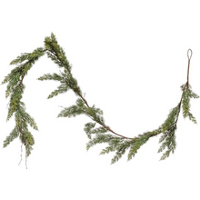 Load image into Gallery viewer, 84&quot;Faux Cedar Garland
