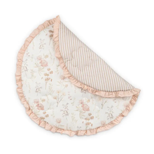 Load image into Gallery viewer, Violet Play Mat | Floral Ruffle
