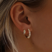 Load image into Gallery viewer, Elan Hoops | Gold
